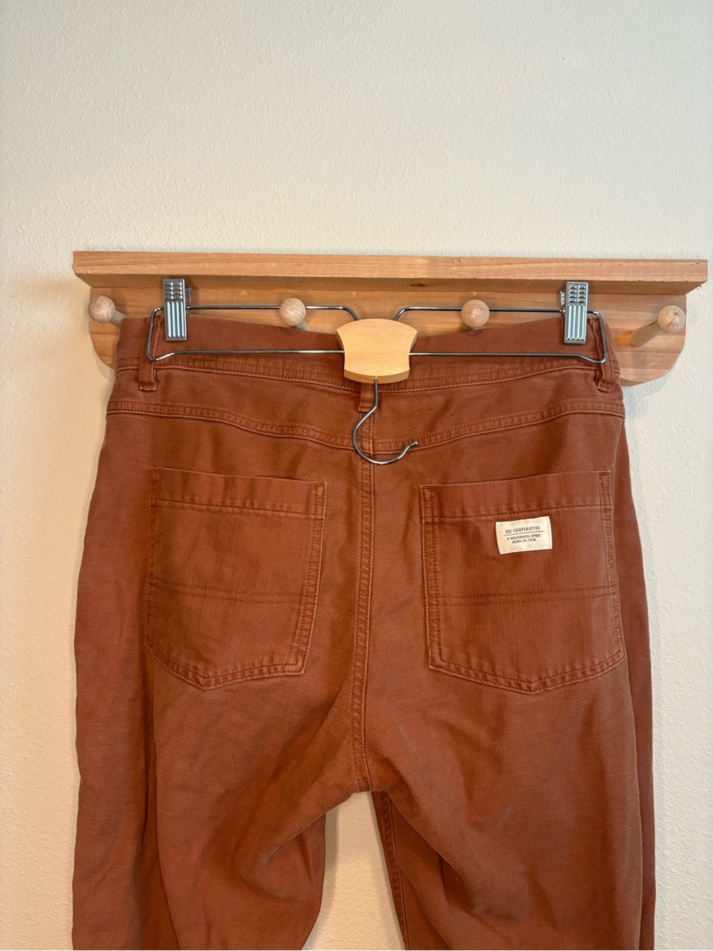 REI Rust-Colored Trailsmith Joggers - Picture 3 of 4